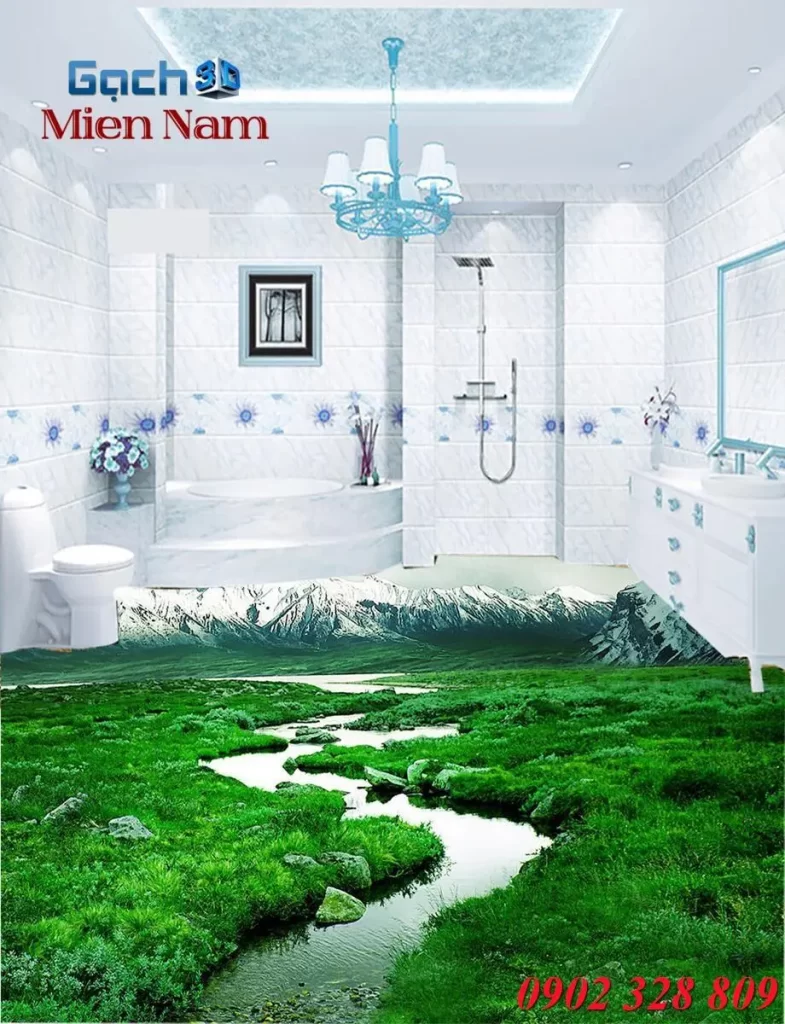 Sàn nhà trở nên tinh tế với gạch lát sàn cao cấp