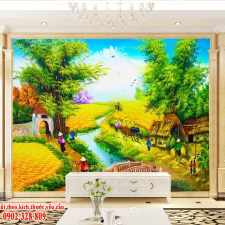 Cảnh làng quê yên ả với cây đa bến nước sân đình luôn khiến cho con người thích thú bởi những bức tranh làng quê luôn mang cho con người những hoài niệm về một cuộc sống thanh bình không xô bồ tấp nập. Ngày nay với sự phát triển của xã hội và sự đô thị hóa ngày càng nhanh những làng quê đã dần phát triển và có lẽ những hình ảnh những ngôi nhà mái rơm mái ngói đã dần thay thế cho những ngôi nhà hiện đại cao tầng ngày càng bề thế. Những con đường đất quanh co cũng được đổ bê tông trải nhựa hiện đại hóa theo thời gian. Mặc dù như vậy nhưng có lẽ chúng ta khó có thể quên được khung cảnh khói bếp từ những ngôi nhà tranh vách đất, khung cảnh của một thời mà dân tộc đã trải qua. Hiện nay có lẽ những không gian ấy ít nhiều chỉ còn là kỉ niệm trong các bức tranh. Cũng bởi thế nên trong những mẫu mã gạch 3D được bán chạy hiện nay tại kho gạch 3D Miền Nam các mẫu Tranh gạch 3D làng quê luôn được các quý khách hàng , quý gia chủ rất ưa chuộng và sử dụng. Hãy cùng gạch 3D Miền Nam đi tìm hiểu về sản phẩm gạch 3D làng quê để thấy những nét độc đáo của sản phẩm này nhé! 1. Ý nghĩa của tranh gạch 3D đồng quê - Không thể phủ nhận rằng những bức tranh gạch 3D đồng quê mang cho con người luôn có một cảm giác rất khác. Đó là những sự trầm lắng để nhìn lại một thời mà con người đã trải qua. Cuộc sống làng quê luôn tạo được cảm giác yên bình và một kí ức sâu lắng trong tiềm thức của mỗi con người. Dù là người thành phố hay bạn là người có cuộc sống hiện đại đến đâu thì khi ngắm những bức tranh 3D,4D,8D đồng quê đều có chung một cảm xúc về một sự hoài niệm. Những bức tranh gạch 3D được trang trí trong nhà sẽ tạo cho không gian của ngôi nhà một sự yên bình làm cho con người cảm thấy thư thái giảm áp lực trong cuộc sống hiện đại. - Nhiều người thích lựa chọn các bức tranh gạch có hình ảnh đồng quê vì họ yêu thích hình ảnh của con trâu và đồng lúa. Đây là những hình ảnh khá quen thuộc của một vùng nông thôn Việt Nam. Và hình ảnh này đã gắn bó với tuổi thơ của nhiều người mang đến cho họ rất nhiều cảm xúc. - Khi chúng ta lựa chọn các sản phẩm trên gạch đồng quê một phần nào đó phác họa nên một cuộc sống tuổi thơ. Tạo ra một không gian yên ả và thanh bình của một vùng quê tại nhà. Để gia chủ khi làm việc mệt mỏi có thể nhìn ngắm vẻ đẹp của bức tranh và cảm thấy thoải mái hơn trong tâm hồn. - Mỗi bức tranh gạch 3D đồng quê với các phong cảnh làng quê khác nhau sẽ giúp không gian trang trí của quý gia chủ thêm sinh động và tạo được điểm nhấn hài hòa cho ngôi nhà của bạn. Với các phong cảnh làng quê Việt Nam với cây đa bến nước khói rơm chiều yên ả hay những bức tranh gạch 3D cảnh làng quê Châu Âu với cánh đồng hoa bát ngát những ngôi nhà với cột khói lớn đậm chất cuộc sống châu Âu đều giúp con người giải tỏa căng thẳng trong cuộc sống rất tốt. 2. Những mẫu tranh gạch 3D đồng quê phổ biến hiện nay - Mặc dù chủ đề đồng quê của các sản phẩm trên gặp là chủ đề chính tuy nhiên nó cũng có một số kiểu thiết kế khác nhau. Tùy theo sở thích của khách hàng mà chúng ta có thể lựa chọn các chủ đề tranh gạch đồng quê phù hợp. - Tranh gạch đồng quê nông thôn Việt Nam .Các mẫu tranh gạch được thiết kế với hình ảnh đồng quê Nông thôn Việt Nam hoàn toàn là một chủ đề mà bạn có thể lựa chọn. Hình ảnh đồng lúa vàng con trâu và những người nông dân cày ruộng. Đây là một trong những kiểu thiết kế phù hợp với những người có tuổi thơ lớn lên tại đồng quê Việt Nam. - Tranh gạch đồng quê Châu Âu :Bên cạnh các mẫu tranh gạch đồng quê nông thôn Việt Nam thì các mẫu đồng quê ở Bắc Âu cũng được lựa chọn nhiều. Điểm khác biệt cho những mẫu tranh gạch này đó là một bức tranh thiên nhiên với đầy đủ màu sắc và có phần thơ mộng. Nếu như bạn đã từng say đắm với vẻ đẹp thiên nhiên ở vùng Bắc Âu qua những bộ phim nổi tiếng thì có thể lựa chọn tranh gạch chủ đề này cho không gian nhà ở của mình. - Tại kho gạch 3D Miền Nam chúng tôi có rất nhiều mẫu mã gạch tranh 3D đồng quê với các mẫu mã từ cảnh làng quê Việt Nam tới những mẫu về cảnh làng quê Châu Âu rất phong phú và đa dạng với nhiều kích cỡ và mức giá khác nhau cho quý gia chủ, quý khách hàng lựa chọn để sử dụng trang trí cho không gian của mình. Mỗi một bức tranh gạch 3D làng quê có những ý nghĩa và điểm nhấn khác nhau phù hợp với không gian của mỗi quý gia chủ. Nếu quý khách hàng có nhu cầu sử dụng tranh gạch 3D đồng quê để trang trí hãy nhanh tay liên hệ với Hotline của Gạch 3D Miền Nam để được tư vấn và lựa chọn sản phẩm ưng ý dành cho không gian ngôi nhà riêng mình nhé!