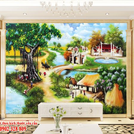 Cảnh làng quê yên ả với cây đa bến nước sân đình luôn khiến cho con người thích thú bởi những bức tranh làng quê luôn mang cho con người những hoài niệm về một cuộc sống thanh bình không xô bồ tấp nập. Ngày nay với sự phát triển của xã hội và sự đô thị hóa ngày càng nhanh những làng quê đã dần phát triển và có lẽ những hình ảnh những ngôi nhà mái rơm mái ngói đã dần thay thế cho những ngôi nhà hiện đại cao tầng ngày càng bề thế. Những con đường đất quanh co cũng được đổ bê tông trải nhựa hiện đại hóa theo thời gian. Mặc dù như vậy nhưng có lẽ chúng ta khó có thể quên được khung cảnh khói bếp từ những ngôi nhà tranh vách đất, khung cảnh của một thời mà dân tộc đã trải qua. Hiện nay có lẽ những không gian ấy ít nhiều chỉ còn là kỉ niệm trong các bức tranh. Cũng bởi thế nên trong những mẫu mã gạch 3D được bán chạy hiện nay tại kho gạch 3D Miền Nam các mẫu Tranh gạch 3D làng quê luôn được các quý khách hàng , quý gia chủ rất ưa chuộng và sử dụng. Hãy cùng gạch 3D Miền Nam đi tìm hiểu về sản phẩm gạch 3D làng quê để thấy những nét độc đáo của sản phẩm này nhé! 1. Ý nghĩa của tranh gạch 3D đồng quê - Không thể phủ nhận rằng những bức tranh gạch 3D đồng quê mang cho con người luôn có một cảm giác rất khác. Đó là những sự trầm lắng để nhìn lại một thời mà con người đã trải qua. Cuộc sống làng quê luôn tạo được cảm giác yên bình và một kí ức sâu lắng trong tiềm thức của mỗi con người. Dù là người thành phố hay bạn là người có cuộc sống hiện đại đến đâu thì khi ngắm những bức tranh 3D,4D,8D đồng quê đều có chung một cảm xúc về một sự hoài niệm. Những bức tranh gạch 3D được trang trí trong nhà sẽ tạo cho không gian của ngôi nhà một sự yên bình làm cho con người cảm thấy thư thái giảm áp lực trong cuộc sống hiện đại. - Nhiều người thích lựa chọn các bức tranh gạch có hình ảnh đồng quê vì họ yêu thích hình ảnh của con trâu và đồng lúa. Đây là những hình ảnh khá quen thuộc của một vùng nông thôn Việt Nam. Và hình ảnh này đã gắn bó với tuổi thơ của nhiều người mang đến cho họ rất nhiều cảm xúc. - Khi chúng ta lựa chọn các sản phẩm trên gạch đồng quê một phần nào đó phác họa nên một cuộc sống tuổi thơ. Tạo ra một không gian yên ả và thanh bình của một vùng quê tại nhà. Để gia chủ khi làm việc mệt mỏi có thể nhìn ngắm vẻ đẹp của bức tranh và cảm thấy thoải mái hơn trong tâm hồn. - Mỗi bức tranh gạch 3D đồng quê với các phong cảnh làng quê khác nhau sẽ giúp không gian trang trí của quý gia chủ thêm sinh động và tạo được điểm nhấn hài hòa cho ngôi nhà của bạn. Với các phong cảnh làng quê Việt Nam với cây đa bến nước khói rơm chiều yên ả hay những bức tranh gạch 3D cảnh làng quê Châu Âu với cánh đồng hoa bát ngát những ngôi nhà với cột khói lớn đậm chất cuộc sống châu Âu đều giúp con người giải tỏa căng thẳng trong cuộc sống rất tốt. 2. Những mẫu tranh gạch 3D đồng quê phổ biến hiện nay - Mặc dù chủ đề đồng quê của các sản phẩm trên gặp là chủ đề chính tuy nhiên nó cũng có một số kiểu thiết kế khác nhau. Tùy theo sở thích của khách hàng mà chúng ta có thể lựa chọn các chủ đề tranh gạch đồng quê phù hợp. - Tranh gạch đồng quê nông thôn Việt Nam .Các mẫu tranh gạch được thiết kế với hình ảnh đồng quê Nông thôn Việt Nam hoàn toàn là một chủ đề mà bạn có thể lựa chọn. Hình ảnh đồng lúa vàng con trâu và những người nông dân cày ruộng. Đây là một trong những kiểu thiết kế phù hợp với những người có tuổi thơ lớn lên tại đồng quê Việt Nam. - Tranh gạch đồng quê Châu Âu :Bên cạnh các mẫu tranh gạch đồng quê nông thôn Việt Nam thì các mẫu đồng quê ở Bắc Âu cũng được lựa chọn nhiều. Điểm khác biệt cho những mẫu tranh gạch này đó là một bức tranh thiên nhiên với đầy đủ màu sắc và có phần thơ mộng. Nếu như bạn đã từng say đắm với vẻ đẹp thiên nhiên ở vùng Bắc Âu qua những bộ phim nổi tiếng thì có thể lựa chọn tranh gạch chủ đề này cho không gian nhà ở của mình. - Tại kho gạch 3D Miền Nam chúng tôi có rất nhiều mẫu mã gạch tranh 3D đồng quê với các mẫu mã từ cảnh làng quê Việt Nam tới những mẫu về cảnh làng quê Châu Âu rất phong phú và đa dạng với nhiều kích cỡ và mức giá khác nhau cho quý gia chủ, quý khách hàng lựa chọn để sử dụng trang trí cho không gian của mình. Mỗi một bức tranh gạch 3D làng quê có những ý nghĩa và điểm nhấn khác nhau phù hợp với không gian của mỗi quý gia chủ. Nếu quý khách hàng có nhu cầu sử dụng tranh gạch 3D đồng quê để trang trí hãy nhanh tay liên hệ với Hotline của Gạch 3D Miền Nam để được tư vấn và lựa chọn sản phẩm ưng ý dành cho không gian ngôi nhà riêng mình nhé!