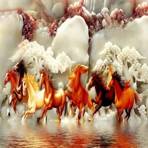 Gạch 3D Mã đáo thành công