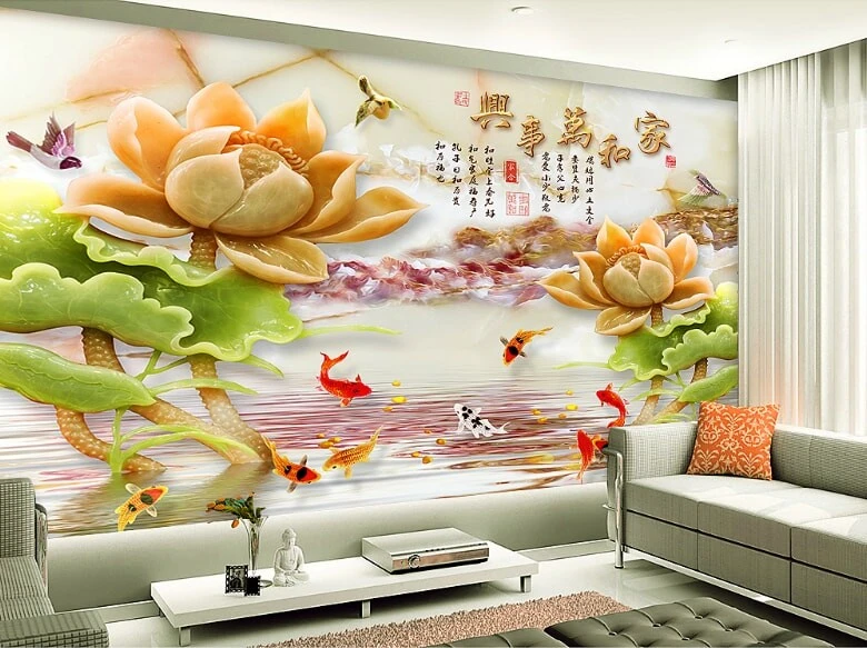 Gạch phòng khách 3d giá bao nhiêu là hợp lý?