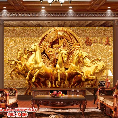 gạch 3D Mã đáo thành công