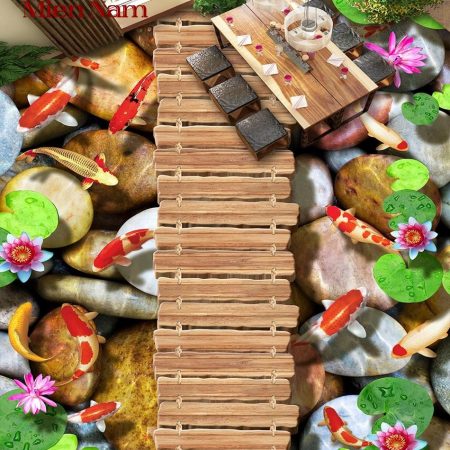 Gạch 3D hồ cá