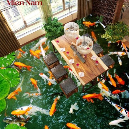 Gạch 3D hồ cá