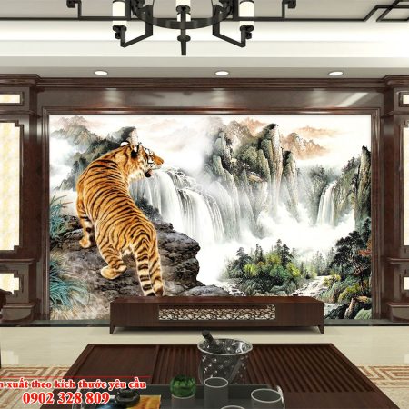 gạch 3D phong thủy