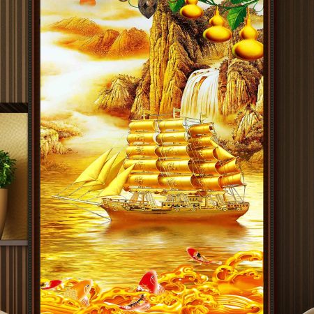 Tranh gạch 3D vi tinh