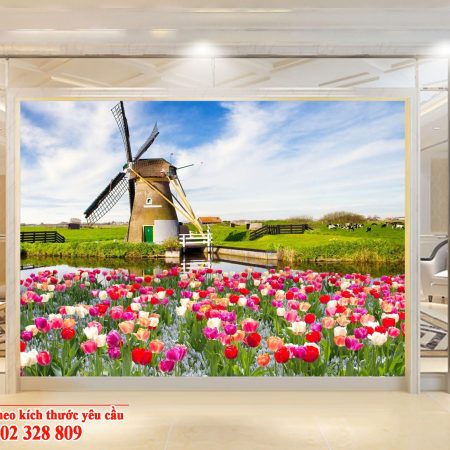 Tranh gạch 3D vi tinh