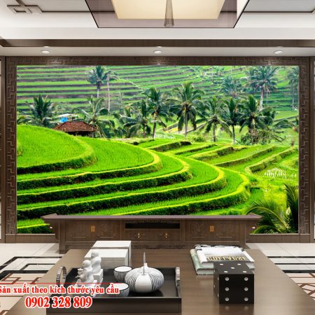 Gạch tranh phong cảnh