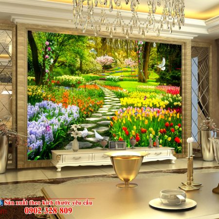 Gạch lát 3D phong cảnh