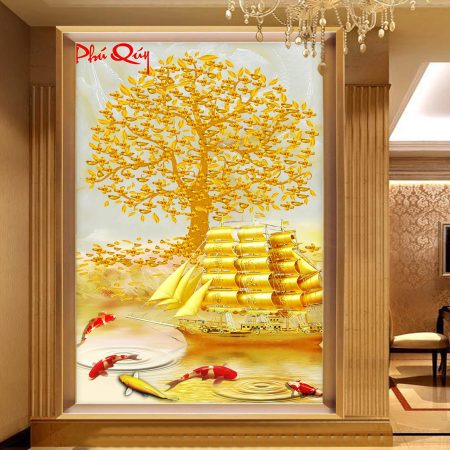 tranh 3d khổ dọc