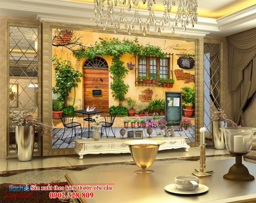Những đặc điểm độc đáo của tranh gạch kính