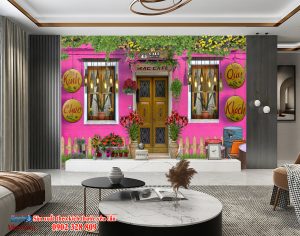 Tranh gạch mẫu cửa sổ đa dạng