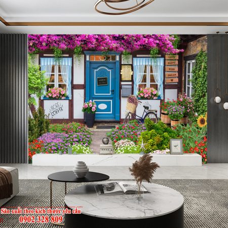 Tranh gạch mẫu cửa sổ đa dạng