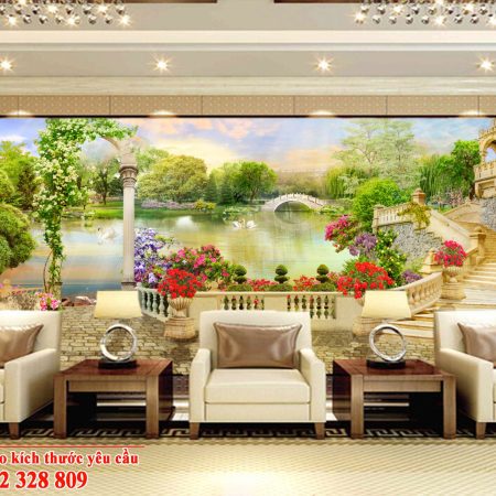 Tranh gạch 3d Trung Quốc