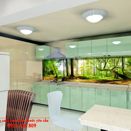 gạch 3d nhà bếp