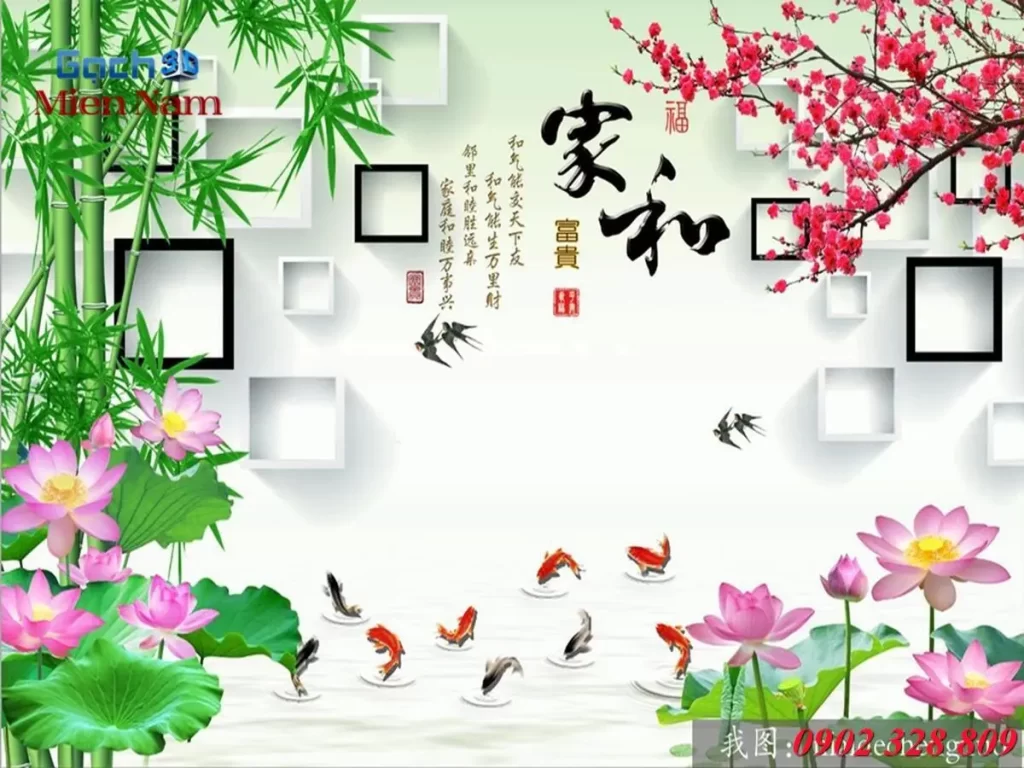 Gạch 3D trang trí mặt tiền cho ngôi nhà đẹp và sang trọng hơn