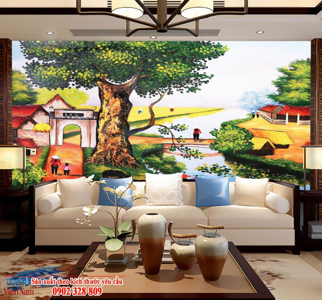 Gạch tranh 3D phong cảnh -Tận hưởng vẻ đẹp hoang sơ của quê hương Gạch tranh 3D phong cảnh -Tận hưởng vẻ đẹp hoang sơ của quê hương